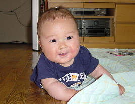 K-to――寝返りできたよ!