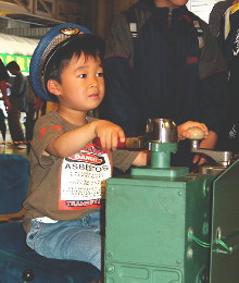 気分はすっかり運転手